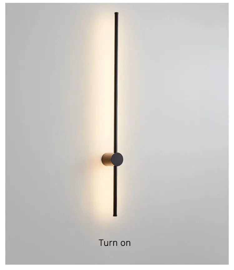 LED Strip Wall Lamp for Creative Staircase Aisle Background Wall Lights