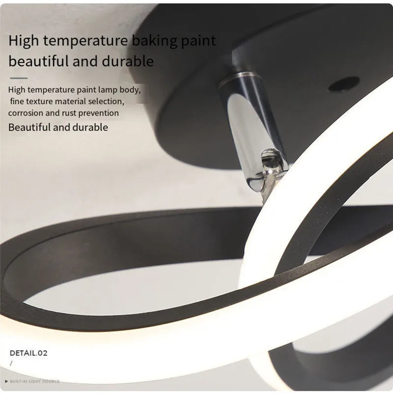 Modern LED Ceiling Lights for Home Lighting in Bedroom Living Room Corridor Balcony