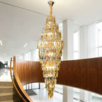 Crystal Chandelier for Luxe Modern European Villa Decor