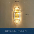 Modern LED Wall Lamps: Indoor Decor for Bedroom, Living Room, Study, Corridor, Aisle