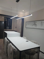 Modern Minimalist Nordic Chandelier Strip Creative Bar Table Lights