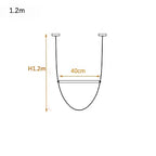 Afralia Leather Belt Chandelier: Modern Glass Tube Designer Lighting for Home, Restaurant & Villa