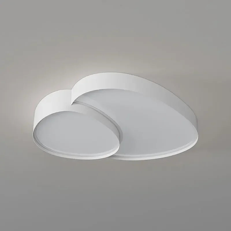 Smart LED Ceiling Lamp: Modern Round Dimmable Lights for Living Room and Bedroom