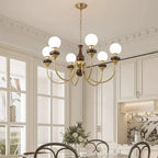 Modern Nordic Chandelier for Living Room, Bedroom, Kitchen, Hotel Decor LED Light