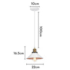 Iron Pendant Light for Dining Room, Kitchen, and Bedroom