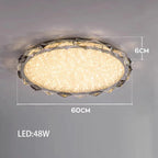 Modern Crystal LED Ceiling Chandelier Light Set for Stylish Indoor Lighting