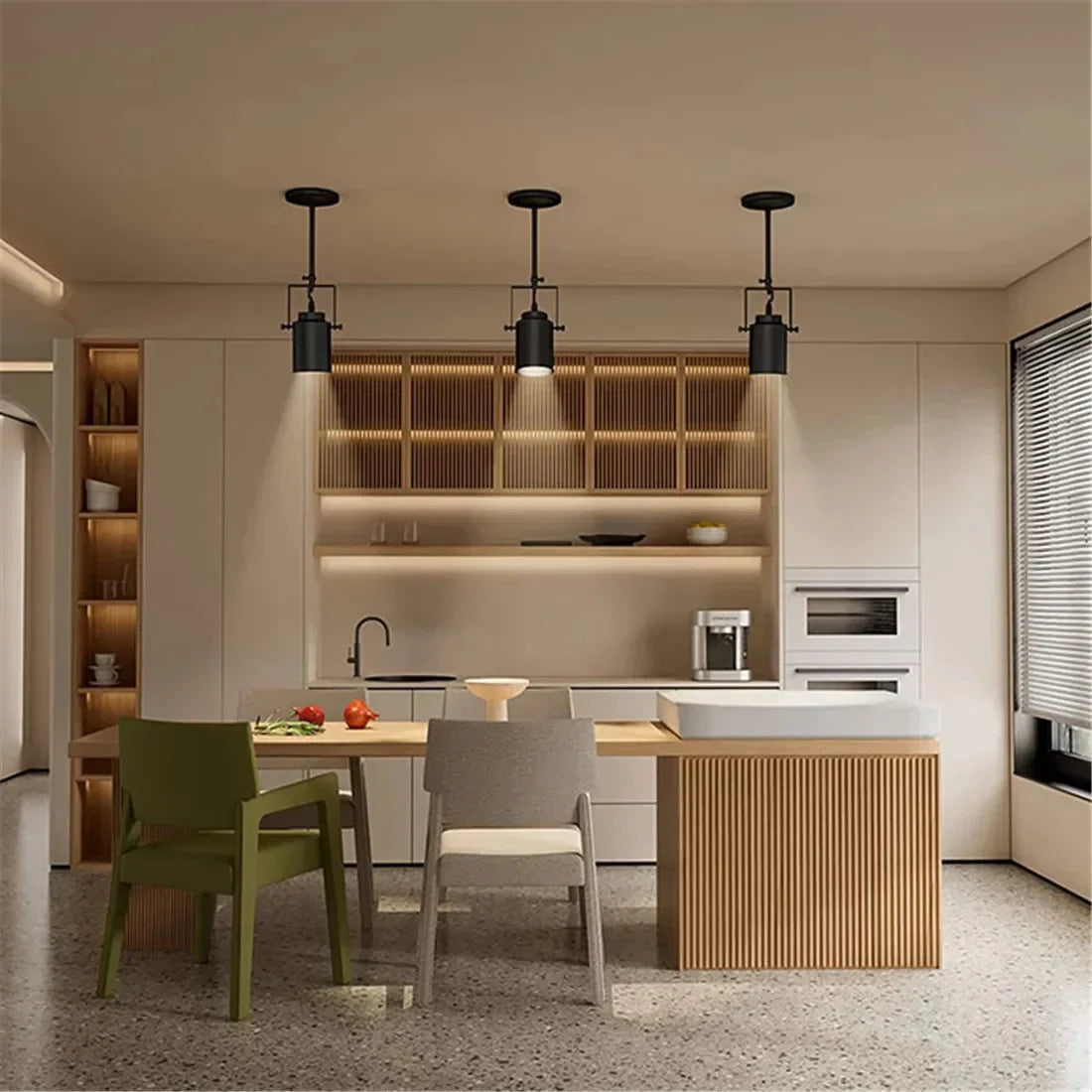 Industrial Vintage Adjustable Ceiling Lamp for Restaurant Coffee Shop Hotel