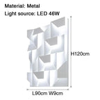 Geometric Art Indoor Wall Lamp for Bedroom Living Room Staircase Home Decor