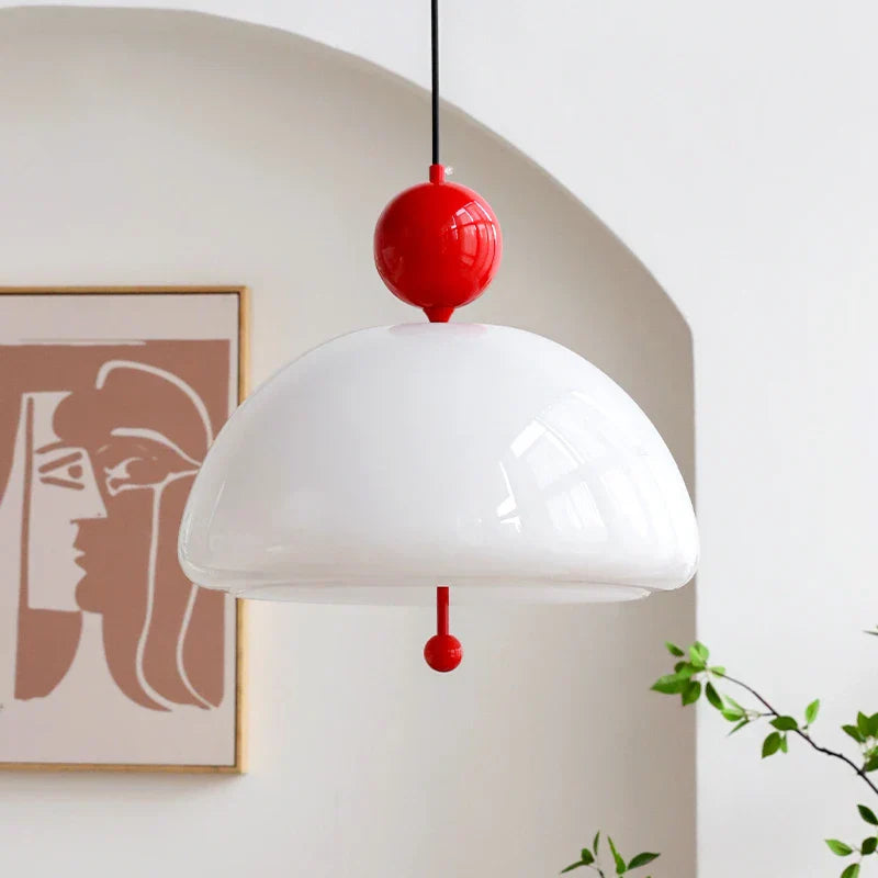 Modern Bauhaus Glass Pendant Lamp for Restaurant, Bedroom, Study and Coffee Shop