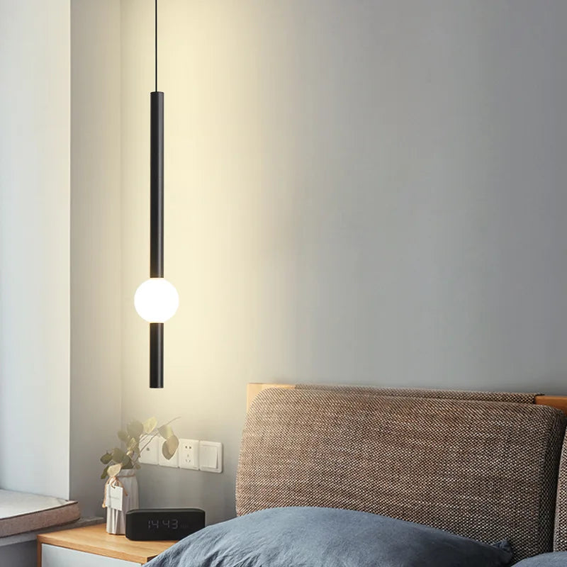 Nordic LED Pendant Lights - Modern Hanging Lamps for Living Room, Bedroom, Kitchen, Dining Room
