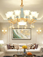 Luxe European Chandelier for Living Room, Bedroom, Dining Hall - Modern, Elegant Design