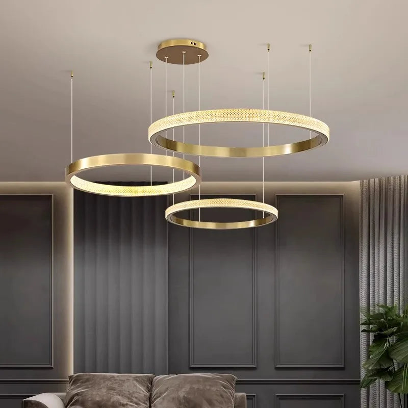 LED Pendant Chandeliers for Modern Living Room and Dining Room