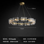 Crystal Chandelier: Modern Luxury Pendant Light for Living Room, Restaurant, and Bar