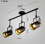 Retro Loft Industrial Spotlight Pendant Light for Kitchen Bar Lighting