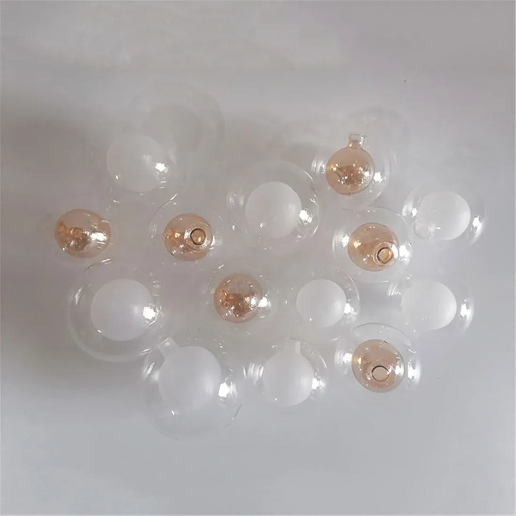 1/4/8pcs Pack 1cm Opening G4 Glass Shade Replacement Globes for Chandelier