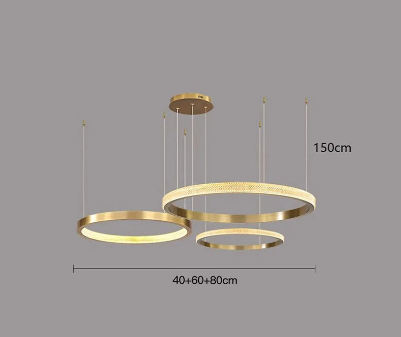 LED Pendant Chandeliers for Modern Living Room and Dining Room