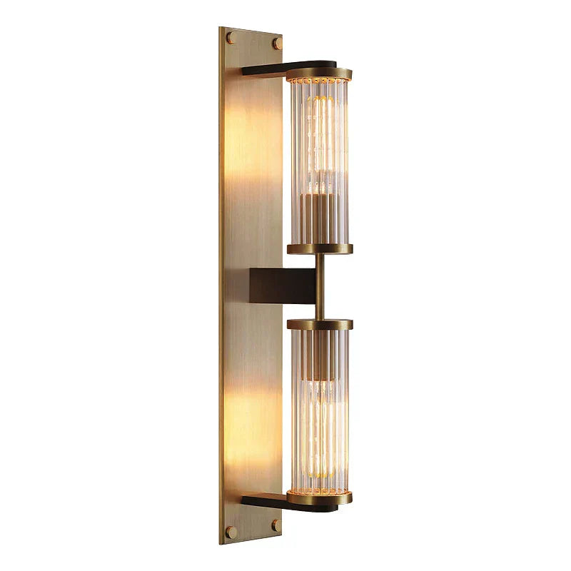 Copper LED Wall Lamp for Modern Living Room & Bedroom Lighting