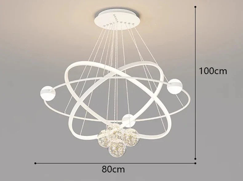 Modern LED Chandeliers for Living and Dining Room Lighting