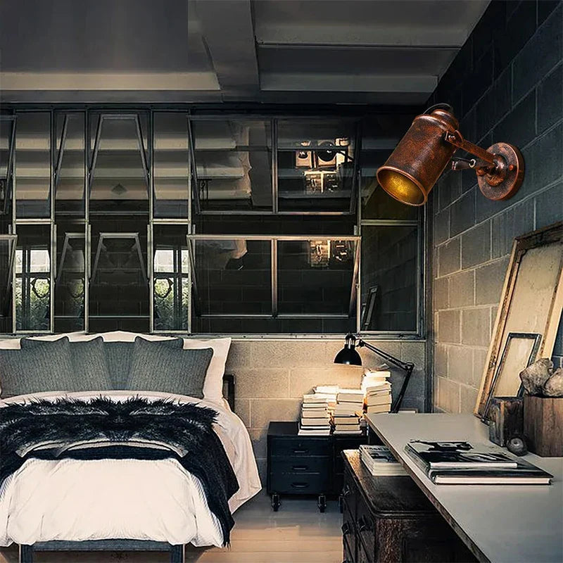 Industrial Style E27 Wall Lamp for Home Decor Retro Vintage Lighting Fixtures