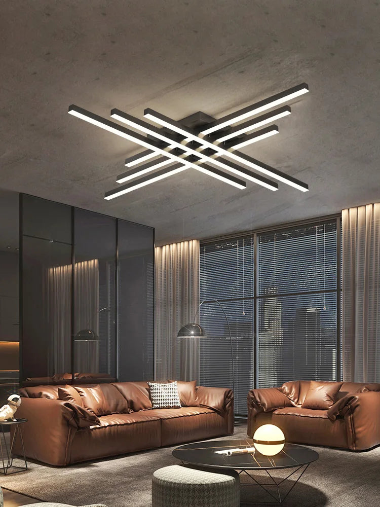 Modern Nordic Duplex Villa Ceiling Light for Living Room Bedroom Hall