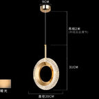 Bedside Pendant Lights | Modern Indoor Chandelier for Bedroom Ceiling Decor