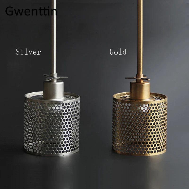 Nordic Glass Pendant Light | Modern Kitchen Dining Hanging Lamps | Industrial Loft LED Fixture