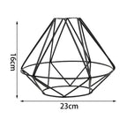 Geometric Metal Light Cage Cover Pendant Lampshade