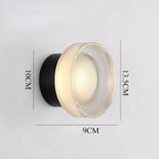 Nordic Round LED Acrylic Wall Sconce Light for Living Room, Bedroom, Bathroom