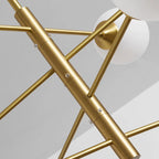 Minimalist Nordic Glass Ceiling Lamp Pendant Light Chandelier for Modern Living Room