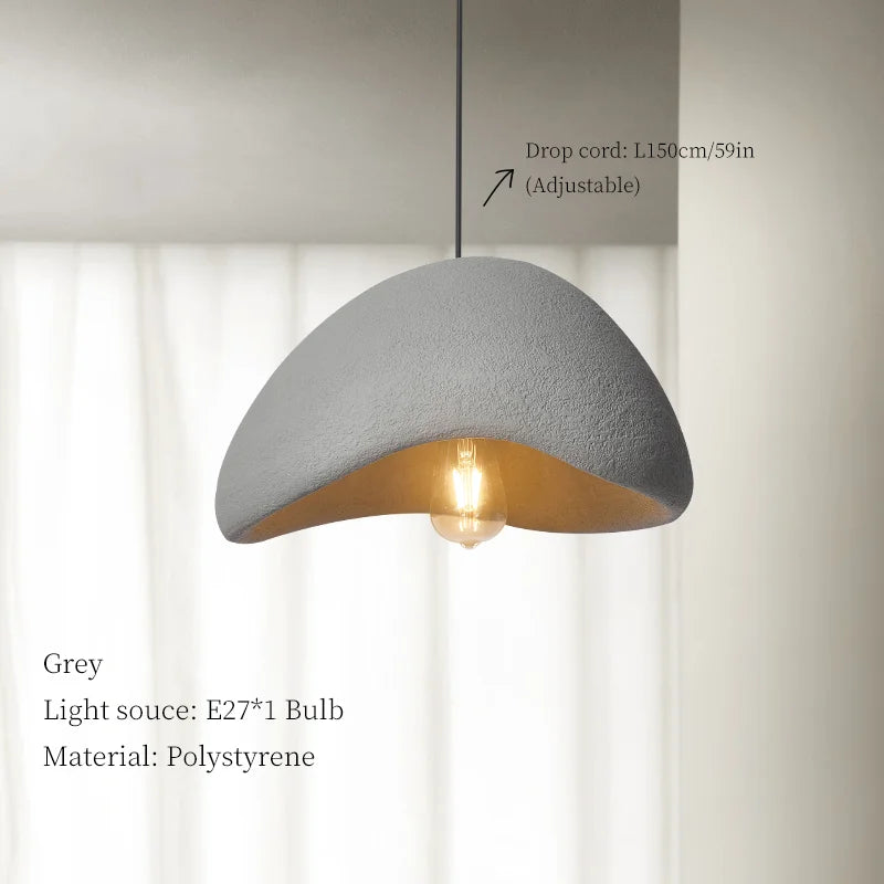 Modern Loft Chandelier: Wabi Sabi LED Ceiling Lamp for Home Decor and Living Room