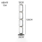 Nordic Glass LED Floor Lamp for Modern Indoor Decor