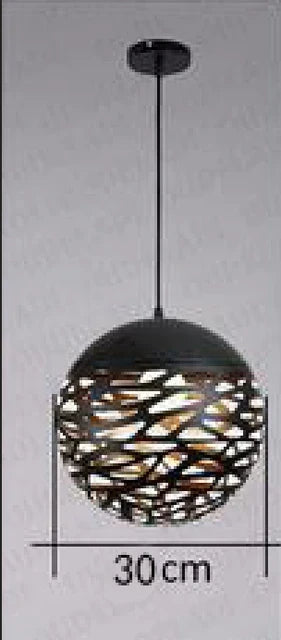 Kelly Pendant Lamp: Vintage Ball Light Chandelier for Industrial Home Decor