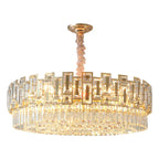Crystal Chandelier: Modern Elegant Lighting for Living Room, Bedroom, Kitchen