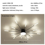 Modern LED Ceiling Chandelier for Home Lighting and Bedroom Luster