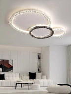 Crystal Ceiling Lights LED Chandelier for Living Room Bedroom
