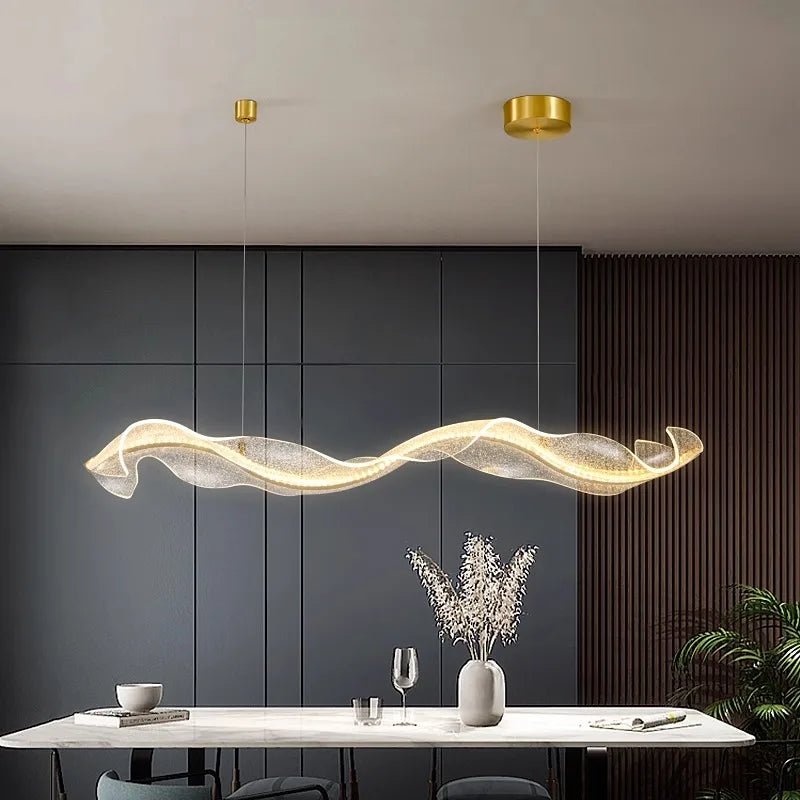 Modern Dine Room Pendant Light Indoor LED Chandelier