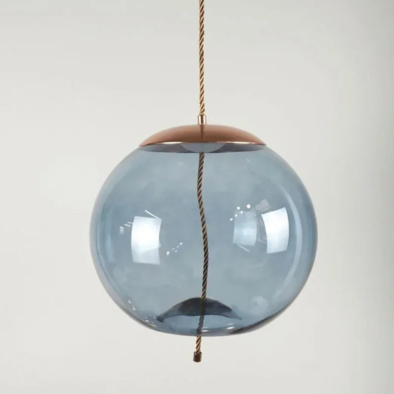 BROKIS Knot Glass Pendant Chandelier Luminaria Deco Bedside Lamp