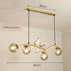 Nordic Bird Chandelier: Elegant Ceiling-Mounted Pendant Light for Home Dining & Living Rooms