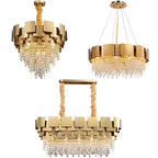 Crystal Chandelier: Modern Luxury Lighting for Living Room, Dining, and Bedroom