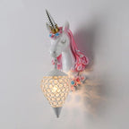 Nordic Unicorn Wall Lamp for Bedroom LED Decoration Light