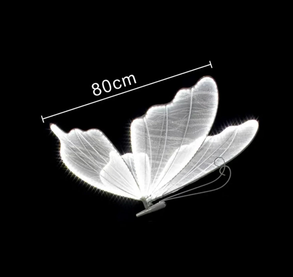 Romantic LED Butterfly Ceiling Lights for Wedding Party Stage Decor