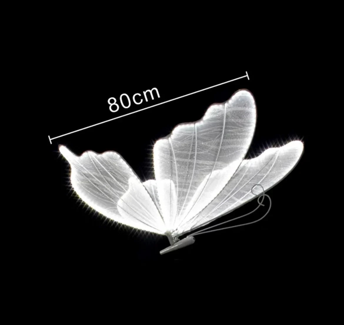 Romantic LED Butterfly Ceiling Lights for Wedding Party Stage Decor