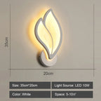 LED Wall Sconce Light Acrylic Lamp for Bedroom Corridor Chandelier Style