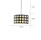 Medieval Fabric Ceiling Chandeliers for Home and Hotel Indoor Light Decoration