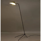Black Aluminum Nordic LED Floor Lamp for Living Room, Bedroom - Standing Tall E27 Light