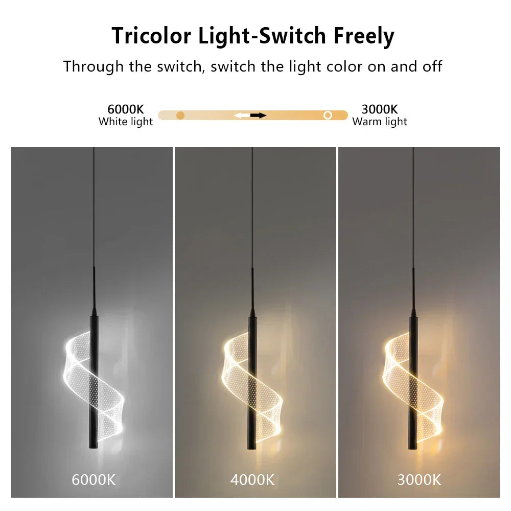 Nordic LED Pendant Lights Indoor Lighting Modern Decor Hanging Lamp