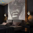Nordic Crystal LED Pendant Light for Modern Living Room Decor