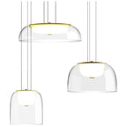 Glass Pendant Light: Modern Nordic Suspension Lighting for Bedroom, Living, Dining, Kitchen, Bar