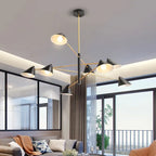 Cone Pendant Light: Minimalist Art Chandelier for Home Living Dining Room