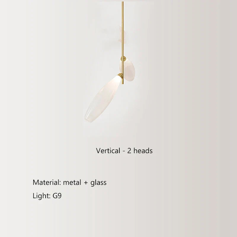 Elegant Glass LED Pendant Light for Living, Dining, Bedroom, Bar - Nordic Minimalist Design